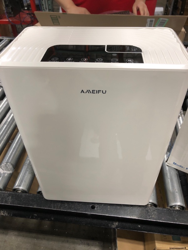 Photo 2 of AMEIFU Air Purifiers for Home Large Room up to 1740ft² with Washable Fliter Cover, Hepa Air Purifiers, H13 True HEPA Air Filter for Wildfires, Pets Hair, Dander, Smoke, Pollen, 3 Fan Speeds, 5 Timer, Sleep Mode 15DB Air Cleaner