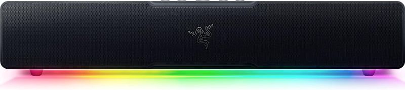 Photo 1 of Razer Leviathan V2 X: PC Soundbar with Full-Range Drivers , USB Type C Power and Audio Delivery, Bluetooth 5.0 (Renewed)
