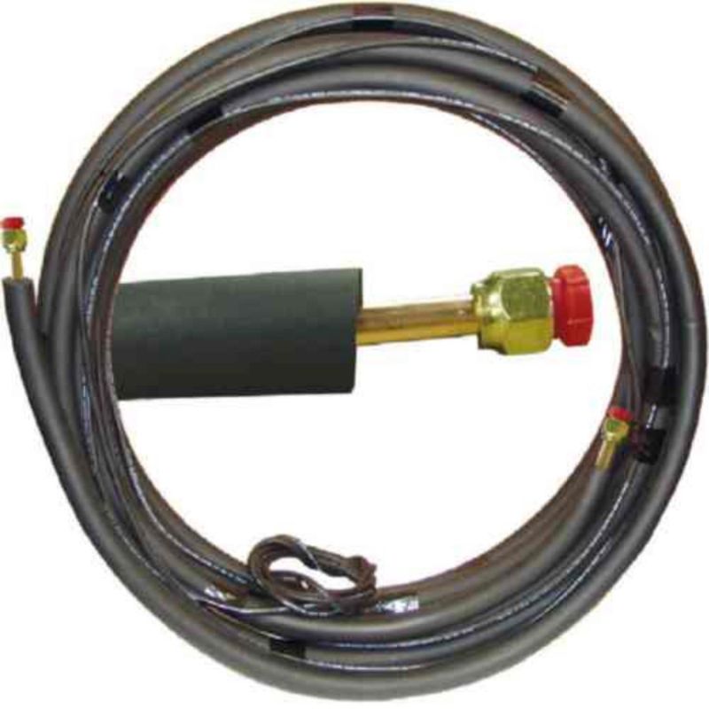 Photo 1 of 1/4 in. X 3/8 in. X 25 Ft. Universal Piping Assembly for Ductless Mini-Split, Black