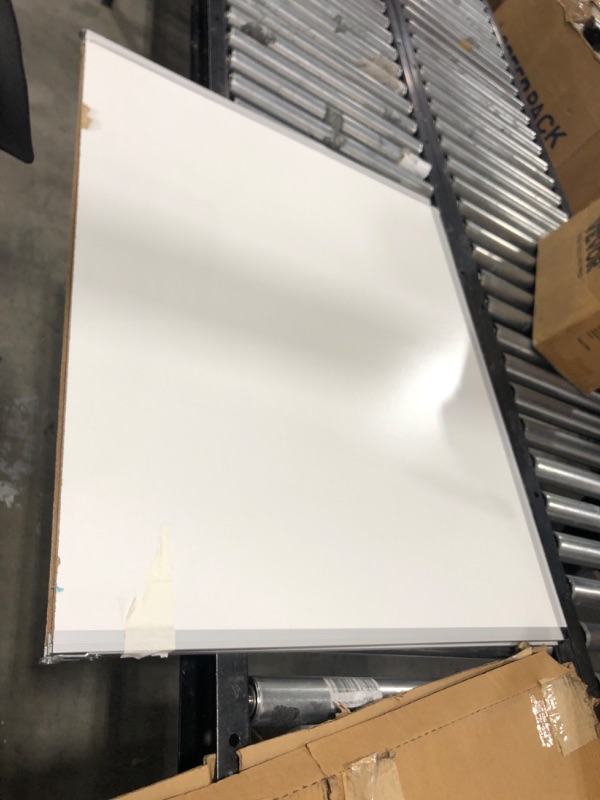 Photo 2 of VIZ-PRO Large Cork Bulletin Board/Foldable Noticeboard, 60 X 36 Inches, Silver Aluminium Frame