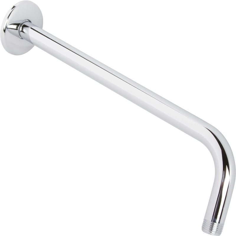 Photo 1 of 21 Inch  - Solid Stainless Steel, Wall-Mounted For Fixed Shower Head & Rain Showerhead - Aqua Elegante - Chrome
