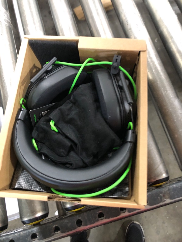 Photo 2 of Razer BlackShark V2 X Gaming Headset: 7.1 Surround Sound - 50mm Drivers - Memory Foam Cushion - for PC, PS4, PS5, Switch, Xbox One, Xbox Series X|S, Mobile - 3.5mm Audio Jack - Classic Black