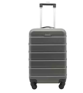 Photo 1 of 20 in. Basic Hardside Rolling Carry-On with 4-Spinner Wheels
