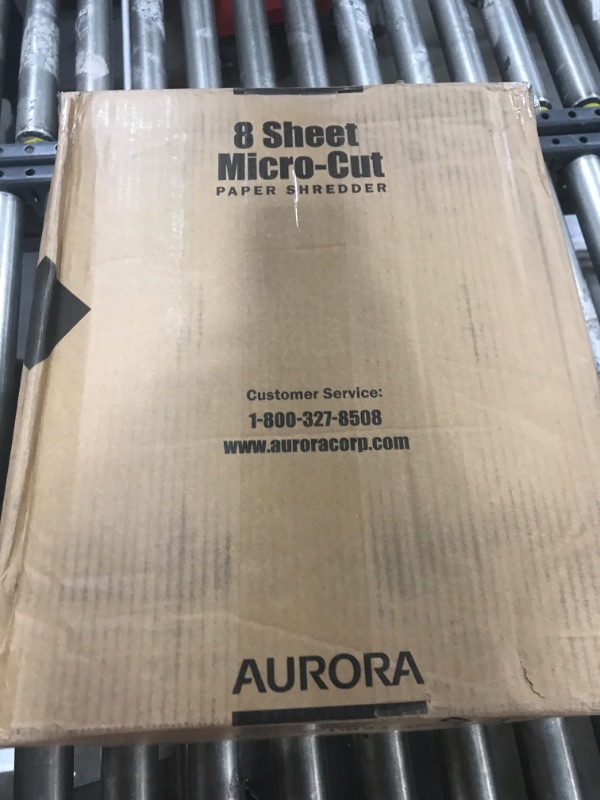 Photo 5 of Aurora High-Security 8-Sheet Micro-Cut Paper, CD/DVD and Credit Card Shredder & SL16 Professional Grade Synthetic Shredder Oil, 16 Oz Flip-Top Leak Proof Bottle , Synthetic Shredder Oil 16 oz. 8-Sheet Microcut / P4 Shredder + Oil, 16 Oz