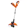 Photo 1 of 15 in. 6 Amp Corded Electric String Trimmer, Edger with Telescopic Straight Shaft and Pivoting Head
