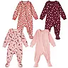 Photo 1 of Member's Mark Infant/Toddler 4-Pack Sleep and Play - GIRLS 9 MONTHS
