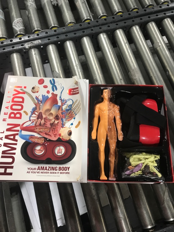 Photo 3 of Abacus Brands Virtual Reality Human Body - Illustrated Interactive VR Book and STEM Learning Activity Set