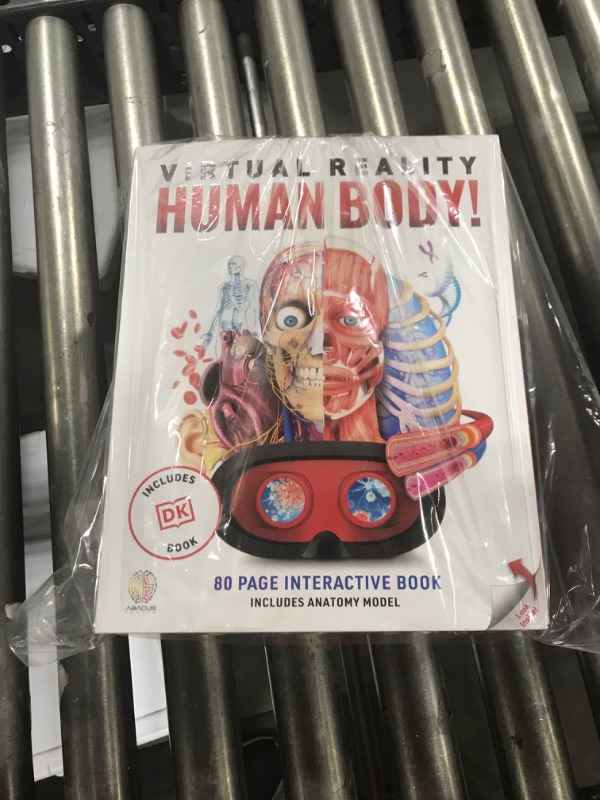 Photo 4 of Abacus Brands Virtual Reality Human Body - Illustrated Interactive VR Book and STEM Learning Activity Set