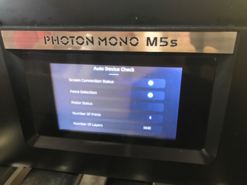 Photo 4 of ANYCUBIC Photon Mono M5s 12K Resin 3D Printer, with Smart Leveling-Free, 3X Faster Printing Speed, 10.1" Monochrome LCD Screen, Printing Size of 7.87" x 8.58" x 4.84" (HWD), Add The High-Speed Resin