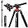 Photo 1 of GEEKOTO Tripod, Camera Tripod for DSLR, Compact Aluminum Tripod with 360° Ball Head-Tripod for DSLR Camera, Aluminum Tripod with 360-Degree Ball Head and Rotatable Center Column, Bag,Video Camcorder T