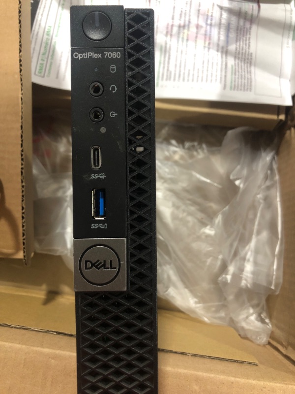 Photo 4 of Dell Optiplex 7060 Micro MFF Desktop PC Intel i7-8700T 6-Cores 2.40GHz 32GB DDR4 New 1TB M.2 NVMe SSD WiFi BT HDMI New KB & Mouse Windows 10 Pro