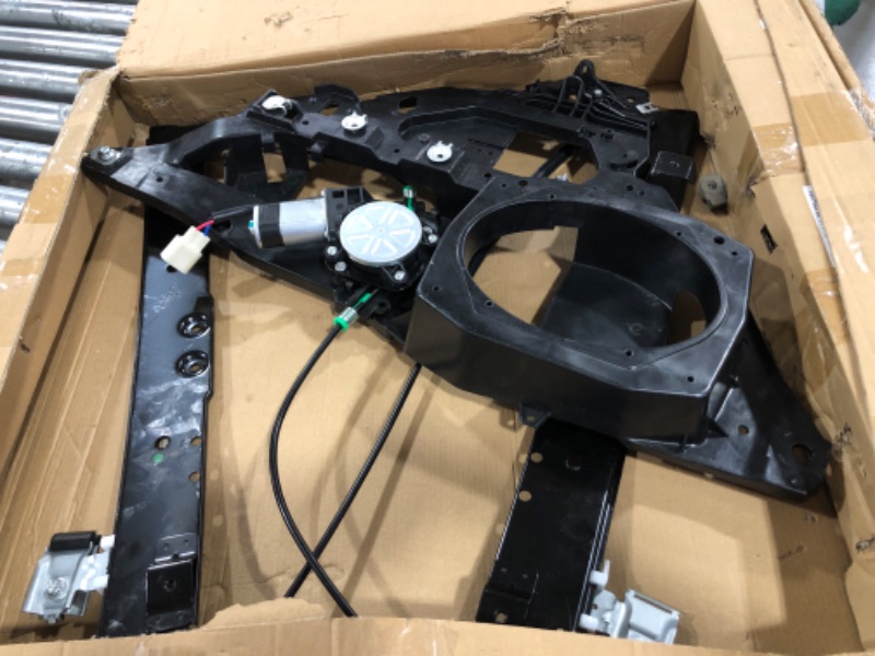 Photo 2 of A-Premium Power Window Regulator with Motor and Panel Replacement for Ford Expedition Lincoln Navigator 2007-2017 Front Left Driver Side (with 2 Prongs Plug) 