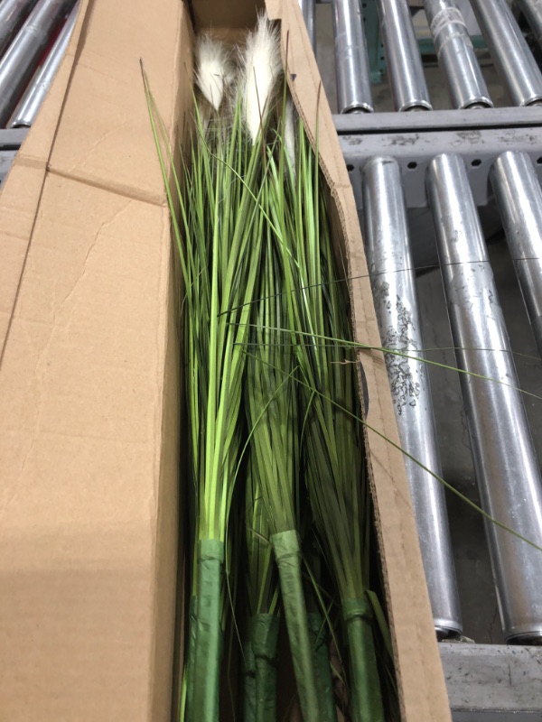 Photo 2 of 
WESAIL Artificial Foxtail Grass, Faux Rabbit Tail Grass Bouquets,Fake Pampass Botanical Greenery Airy Heather Bush Florals for Home Décor 10pk