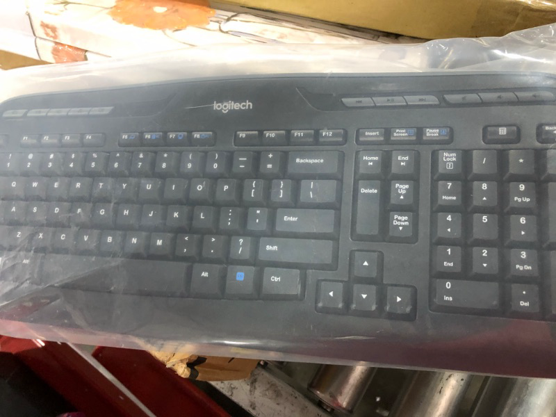 Photo 1 of LOGITECH Grey Office Keyboard 