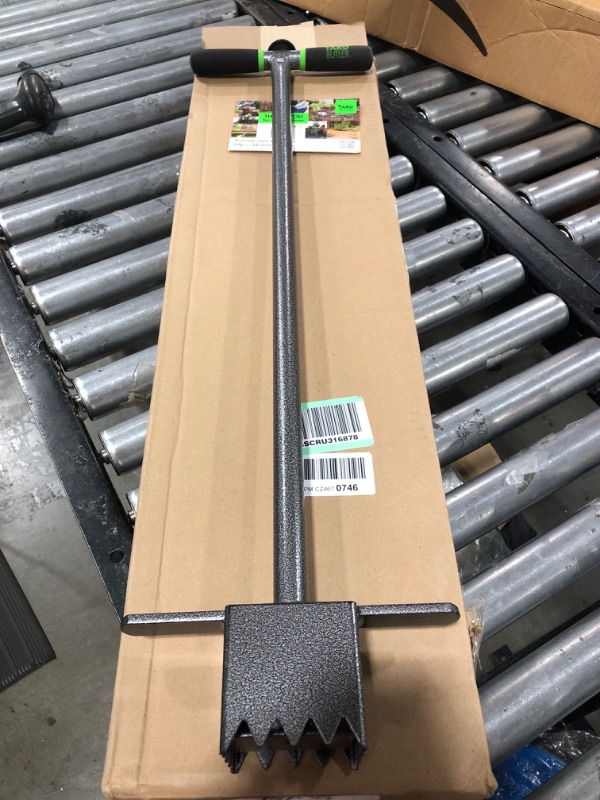 Photo 2 of Yard Butler Sod Plugger turf cutter and grass plug tool for zoysia, St. Augustine, fescue, or centipede grass transplanting & repair - ISP-33