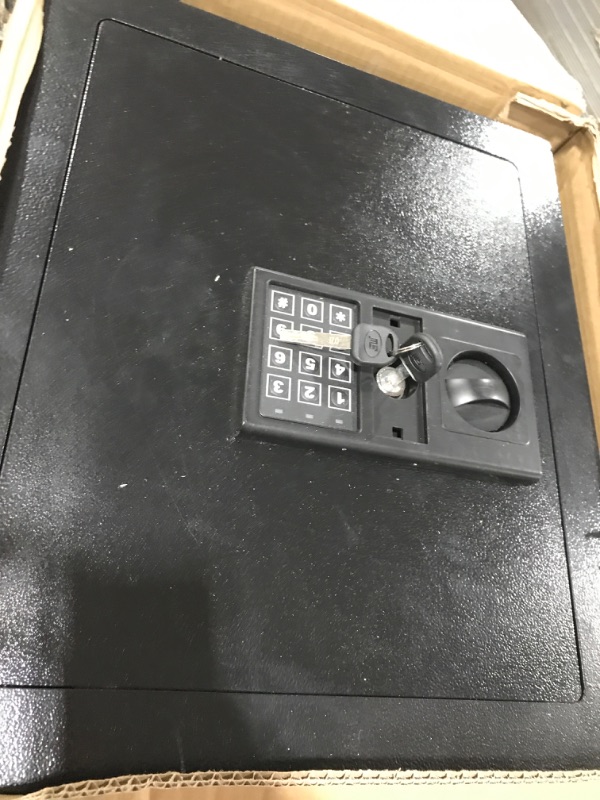 Photo 4 of 17.72" Tall Fireproof Wall Safes Between the Studs 16" Centers, Electronic Hidden Safe with Digital Keypad, Home Safe for Firearms, Money, Jewelry, Passport