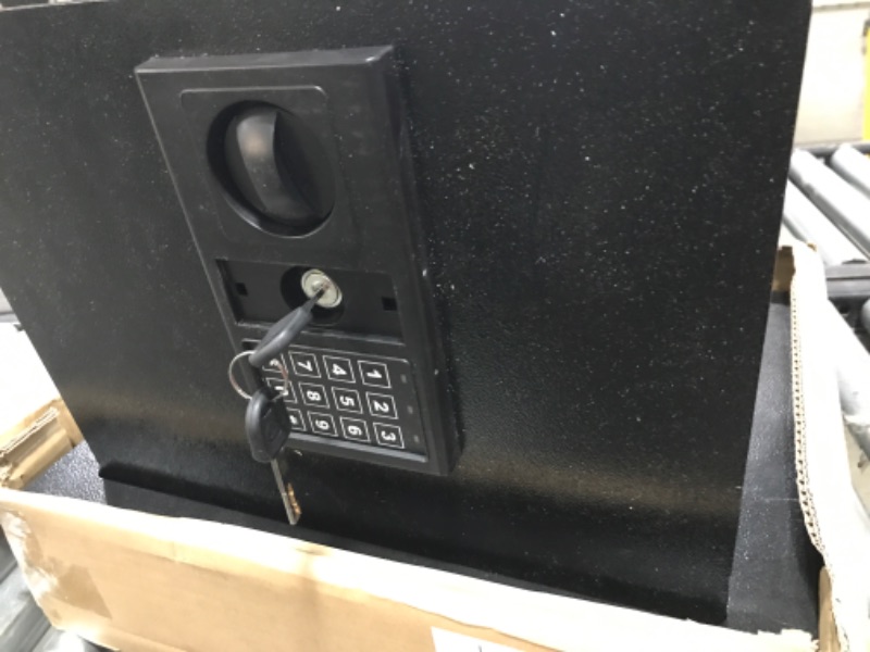Photo 3 of 17.72" Tall Fireproof Wall Safes Between the Studs 16" Centers, Electronic Hidden Safe with Digital Keypad, Home Safe for Firearms, Money, Jewelry, Passport