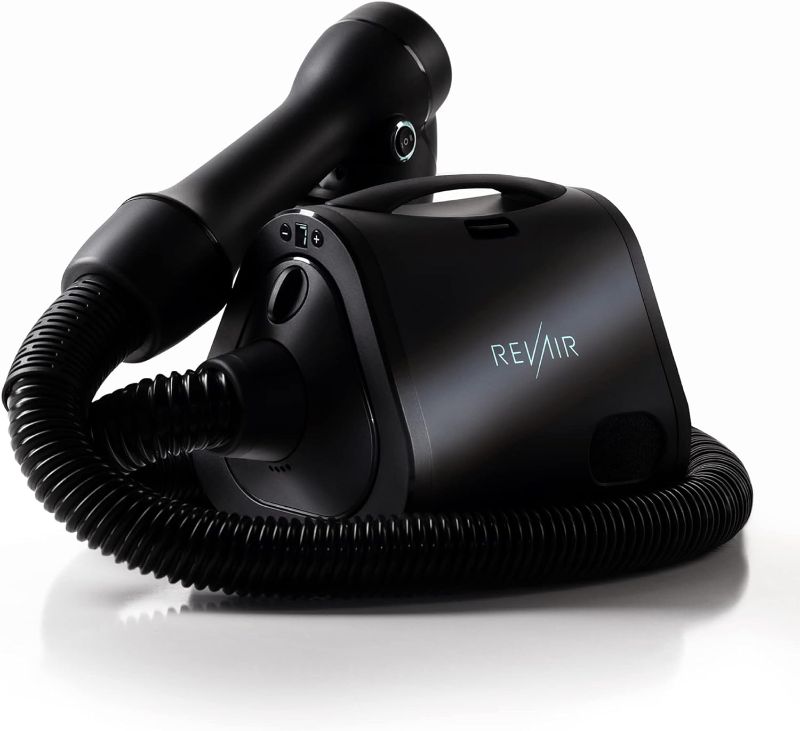 Photo 1 of 
RevAir Reverse-Air Dryer, Vacuum Hair Dryer for All Hair Types, 800 Watts, Black
