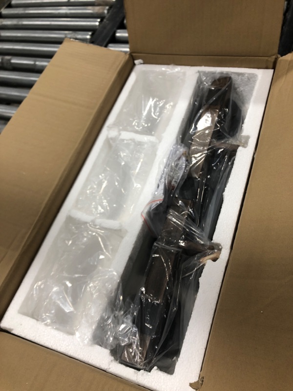 Photo 1 of 3-Lights Rustic Bathroom Light Fixtures, Farmhouse Bathroom Vanity Light Fixtures with Clear Glass Shade, Bathroom Wall Sconce Vanity Light (3 Light)