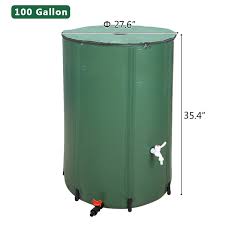 Photo 1 of 100 Gal. Green Rainwater Barrel