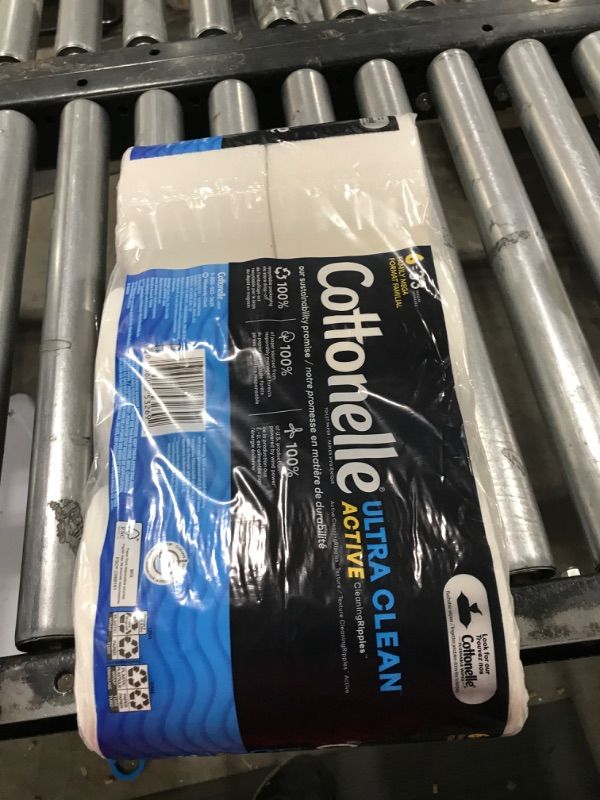 Photo 1 of Cottonelle Ultra Clean Toilet Paper with Active CleaningRipples Texture, Strong Bath Tissue, 6 Family Mega Rolls (6 Family Mega Rolls = 33 Regular Rolls), 388 Sheets per Roll