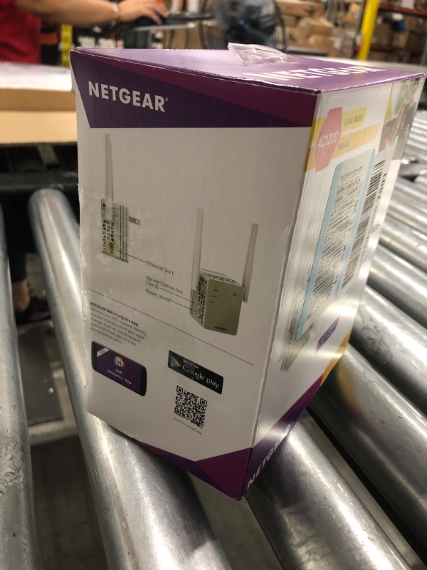 Photo 2 of NETGEAR Wi-Fi Range Extender EX6120 - Coverage Up to 1500 Sq Ft and 25 Devices with AC1200 Dual Band Wireless Signal Booster & Repeater (Up to 1200Mbps Speed), and Compact Wall Plug Design WiFi Extender AC1200