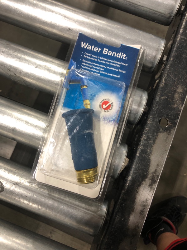 Photo 2 of Camco Water Bandit | Features a Highly Flexible Silicone-Polymer Sleeve & ABS Male Water Hose Connection | Works with Damaged or Stripped Faucet Threads or Faucets without Threads (22484)