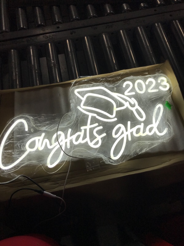 Photo 2 of 2023 GRAD NEON SIGN