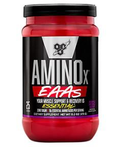 Photo 1 of BSN Amino X EAAs, Muscle Recovery & Endurance, 10g Essential Amino Acids, 5g BCAAs, Zero Sugar, Caffeine Free, Purple People Eater, 13.2oz, 25 Servings EAAs - Purple People Eater 25 Servings (Pack of 1)(12/23)