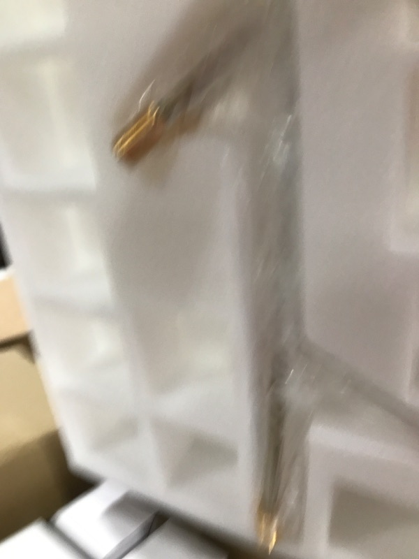 Photo 1 of 18-Light Crystal Brass Modern Chandelier
