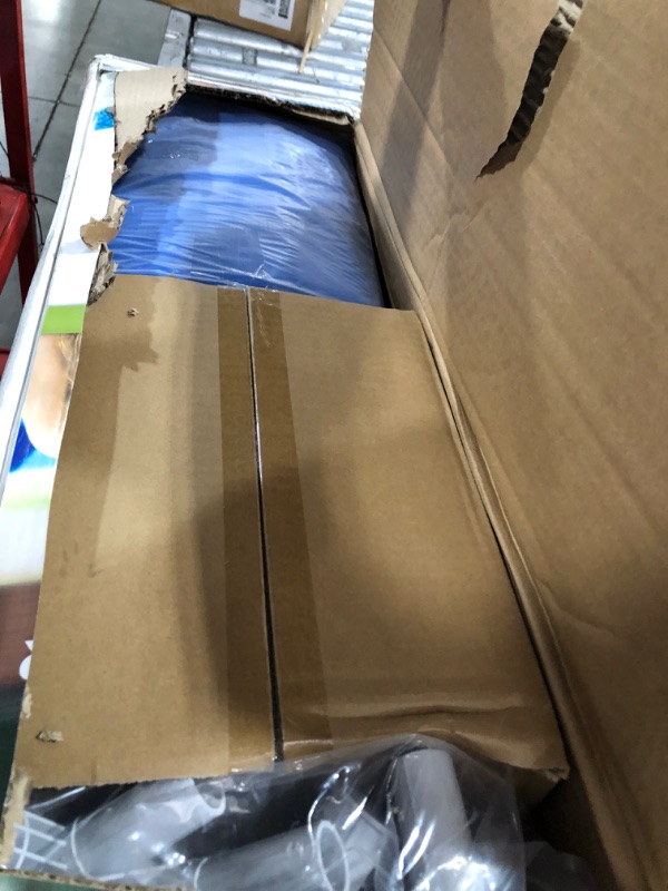 Photo 1 of Intex 86" x 23" Rectangular Frame Above Ground Outdoor Child Safe Splash Swimming Pool 7' 2" x 4' 11" x 23"