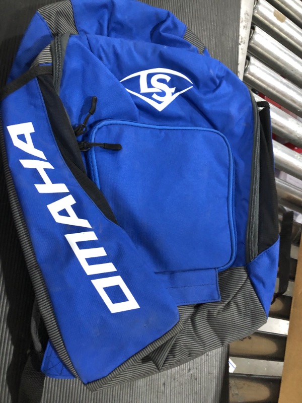 Photo 2 of Omaha LS Blue Stick Bat Backpack