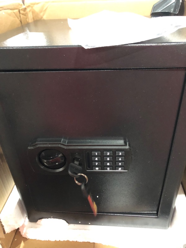 Photo 3 of 1.8 Cubic Fireproof Safe with Waterproof Fireproof Bag, Anti-Theft Home Safe Fireproof Waterproof with Digital Keypad Key, Security Safe Box for Pistol Money Medicine Important Documents