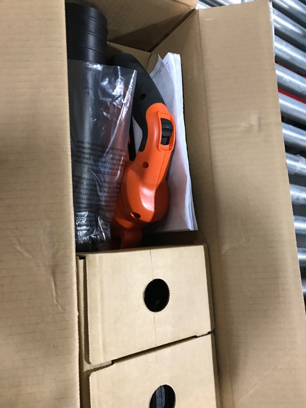 Photo 1 of BLACK+DECKER LSW40C Lithium Sweeper + 40-Volt Battery Pack Kit w/ extra 2.0 AH Battery