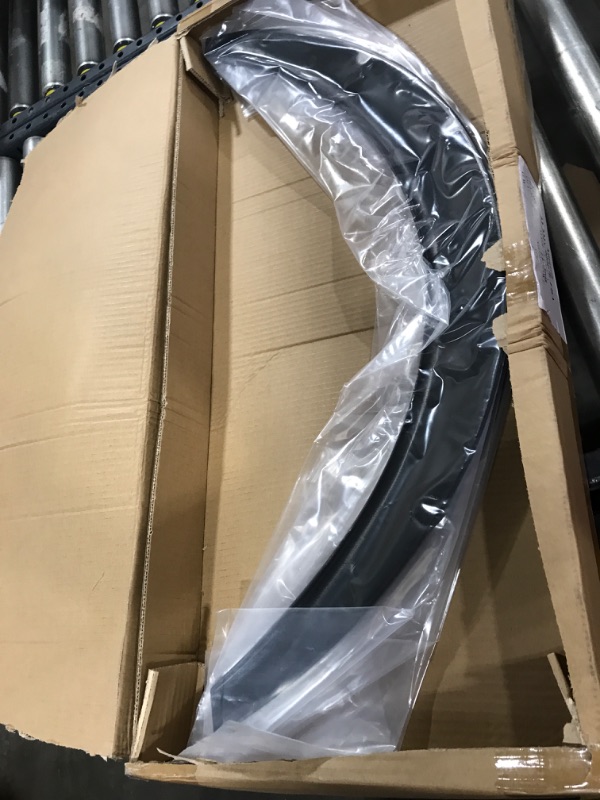 Photo 1 of BLACKHORSE-RACING 4PCS Universal Fender Flares 2"/50mm Wide Body Kit Wheel Arches Durable PU 790 x 320 x 50