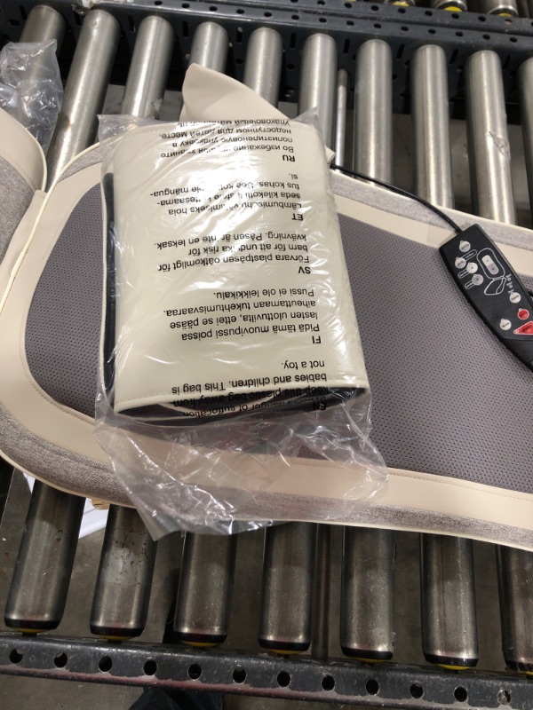 Photo 1 of AIRSIDUN Shiatsu Back Massager with Heat Massage Chair Pad Portable for Back Pain Relief 3D Kneading Full Body Neck and Back Massager for Car Seat Cushion Bed Home Office Father's Day Gifts for Dad