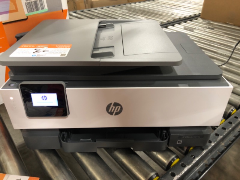 Photo 2 of HP OfficeJet 8015e Wireless Color All-in-One Printer with 6 Months Free Ink with HP+(228F5A), White New