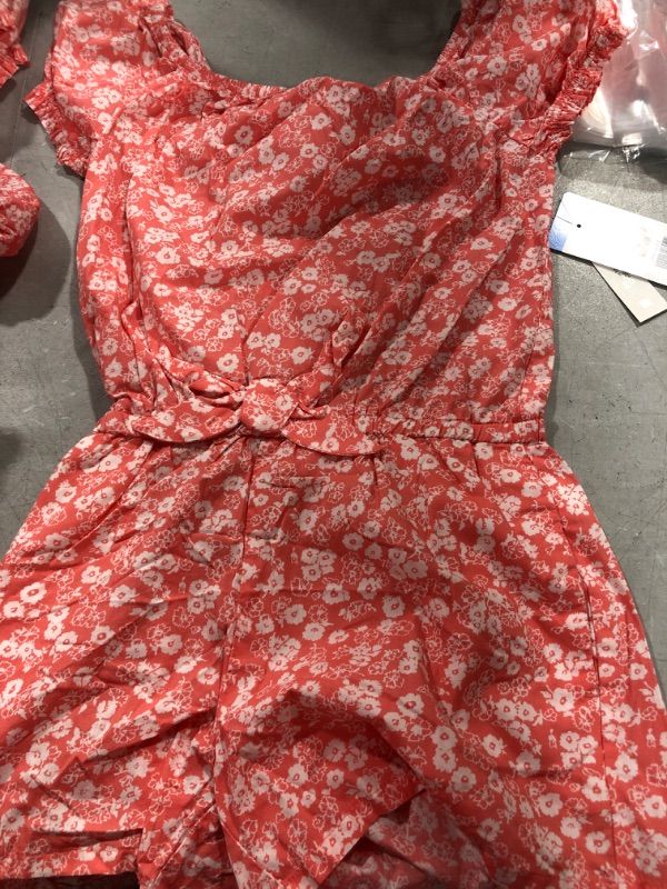Photo 1 of GAP Girl's Soft Chambray Short Puff Sleeve One Piece Romper
SIZE 10/12