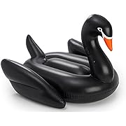 Photo 1 of 1.9m Summer Swimming Inflatable Raft Swan Pool Float Ride-On Giant Inflatable Pool Lounger Float for Fun Adults
