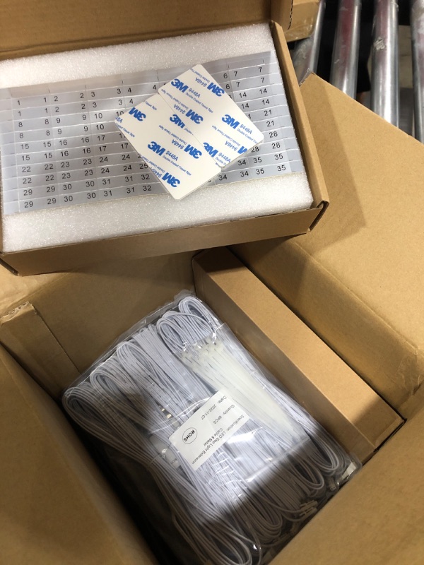 Photo 1 of KOMIGAN Intelligent Motion Sensor LED Stair Lighting Kit KMG-3233, 60 Inch (150 cm) Long Cuttable LED Strip Light for Indoor LED Stair Lights LED Step Lights (18 Stairs, Warm White 3000K) 18 Stairs Warm White 3000K