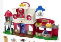 Photo 1 of Fisher-Price Little People Farm Toy, Toddler Playset with Lights Sounds and Smart Stages Learning Content 