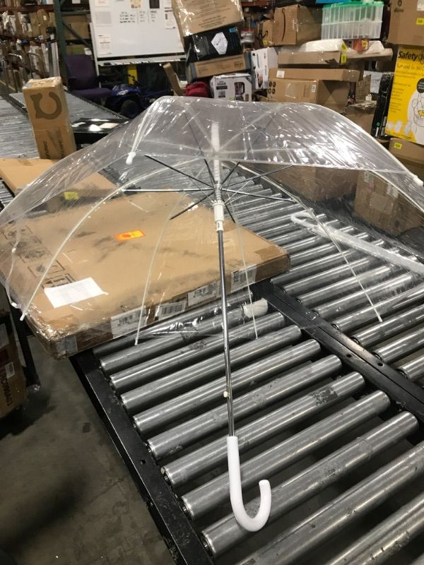 Photo 2 of  Clear Bubble Umbrella, Round, 34.5 inch