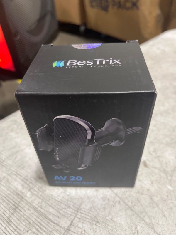 Photo 1 of Bestrix Phone Holder for Car, Phone Mount for car Car Phone Mount, Cell Phone Car Phone Holder Compatible with iPhone 14 13 12 Pro, Xr,Xs,XS MAX,XR,X, Galaxy S22 & All Smartphones (Air Vent)
