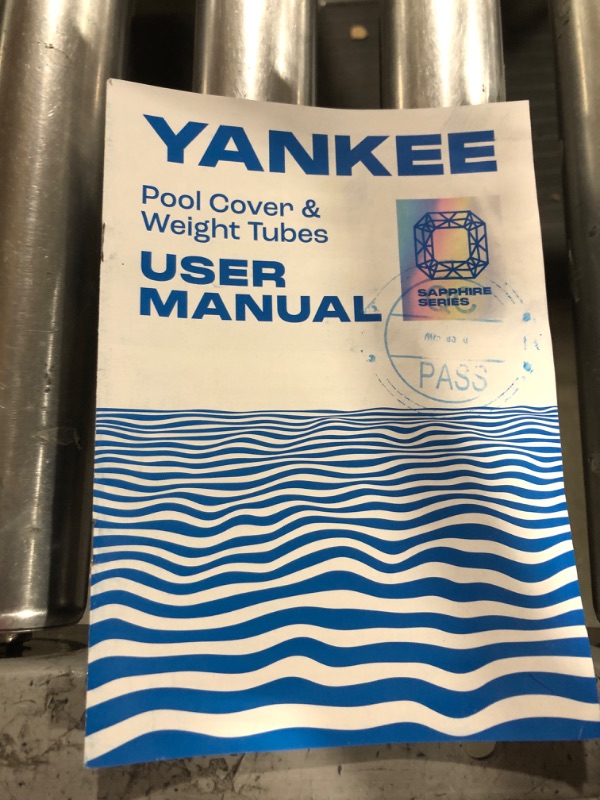 Photo 3 of 30 ft Round Pool Cover | Extra Thick & Durable Above-Ground Pool Cover | Sapphire Series of Premium Cold- and UV-Resistant Pool Cover | Above-Ground Pool Protection | by Yankee Pool Pillow