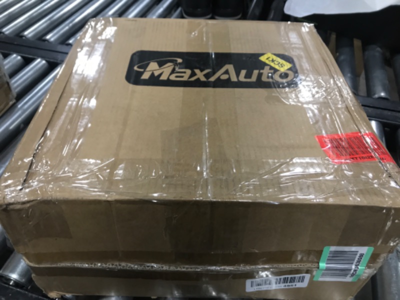 Photo 3 of MaxAuto Wheelbarrow Tire 4.80 4.00-8 Flat-Free 4.80/4.00-8 Tire and Wheel w/Grease Fitting, 3" Centered Hub, 3/4" Bearings, 4.80 4.00-8 Tire for Hand Truck, Trolley, Garden Cart, Wagons