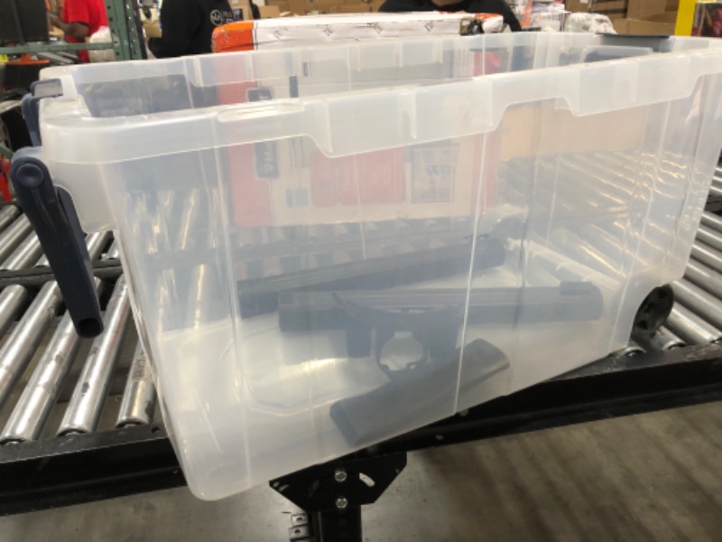 Photo 2 of 160 Qt. Wheeled Storage Box