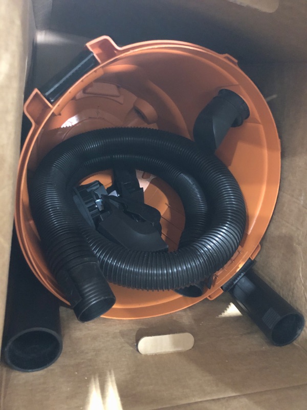 Photo 3 of 12 Gallon 5.0 Peak HP NXT Wet/Dry Shop Vacuum with Filter, Locking Hose and Accessories
