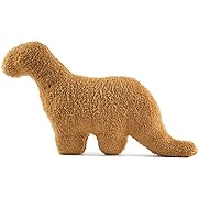 Photo 1 of  Dino Nugget Pillow-Chicken Nugget Pillow Plush Provide Kids with Comfortable Hugs (Can't Stand Still), Creative Room Decor Gift for Boys and Girls at Holiday Parties (Brontosaurus)