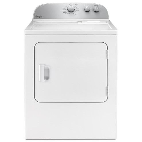 Photo 1 of Whirlpool 7-cu ft Electric Dryer (White)
