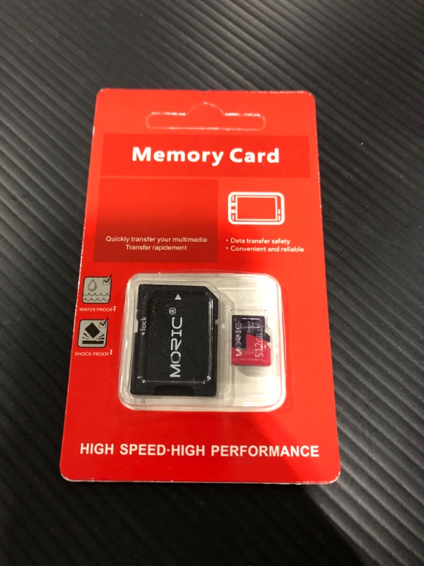 Photo 2 of 512GB Micro SD Card with Adapter Fast Speed Micro SD Card with Adapter Memory Card Class 10 for Camera,Smartphone,Computer Game Console,Surveillance,Drone(512GB)
